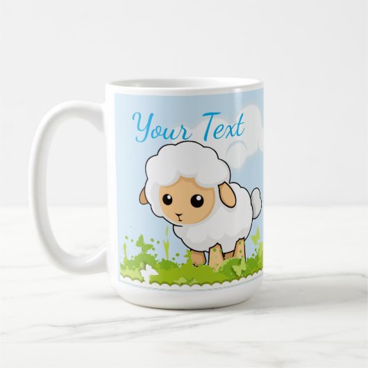 Niedliches Little Lamm Kaffeetasse (Links)