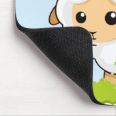 Niedliches Little Lamm Mousepad (Ecke)