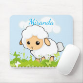 Niedliches Little Lamm Mousepad (Mit Mouse)