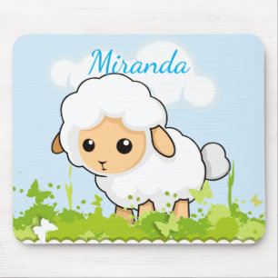 Niedliches Little Lamm Mousepad