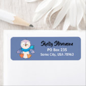 Niedliches Little Pinguin Winter-Themenbriefing (Insitu)