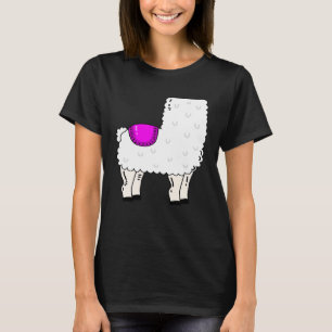 Niedliches Llama Kostüm Alpaca T-Shirt