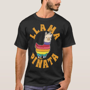 Niedliches Llama-Pinata-Tier für Männer Frauen 3 T-Shirt