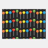 niedliches Lollipopmuster  Geschenkpapier Set (Vorderseite 3)