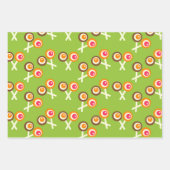 niedliches Lollipopmuster  Geschenkpapier Set (Vorderseite 2)