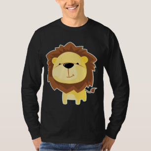 Niedliches Löwenradfahren Frankreich Radrennen T-Shirt