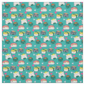 Niedliches Lucky Cat Pattern Stoff (Muster)