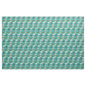Niedliches Lucky Cat Pattern Stoff (Fat Quarter (45,7 x 55,9 cm))