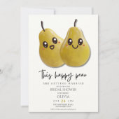 Niedliches lustiges Brautparty Einladung (Vorderseite)