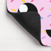 niedliches, lustiges Eiskrem Mousepad (Ecke)
