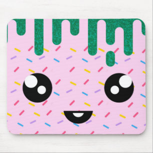 niedliches, lustiges Eiskrem Mousepad