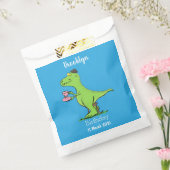 Niedliches, lustiges Grün zum Rex-Dinosaurier-Cart Geschenktütchen (Versiegelt)