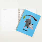 Niedliches lustiges Opossum aus Cartoon Planer (Anzeige)