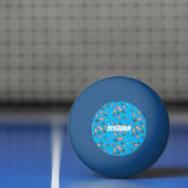 Niedliches, lustiges Rosa-Tintenfisch-Cartoon-Must Tischtennisball (Netto)