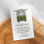 Niedliches, lustiges Schaftier. Kindergeburtstag Dankeskarte