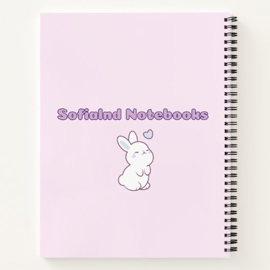 Niedliches Mädchen 🌸 Geschenk für Ihre Tochter ✨ Notizblock (Rückseite)