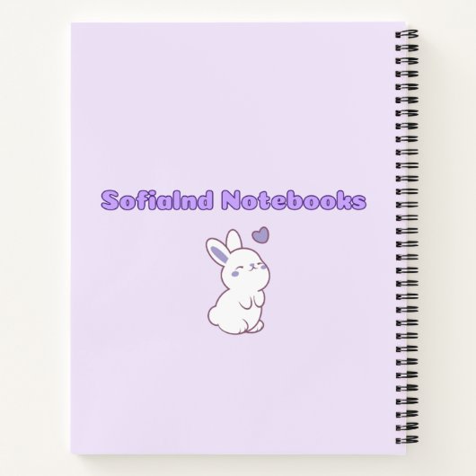 Niedliches Mädchen 🌸 Geschenk für Ihre Tochter ✨ Notizblock (Rückseite)