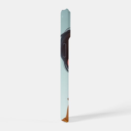 niedliches Mädchen iPhone 15 Hülle (Rechte Seite)