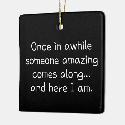 niedliches Mädchen Keramikornament (Links)