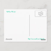 Niedliches Mädchen - Mädchen aus dem Meer Postkarte (Rückseite)