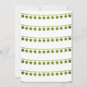 Niedliches Mädchen mit Green Frog Hoody Zeichnend  Einladung (Rückseite)