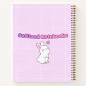Niedliches Mädchen mit Katze 🌸 😺 🥨 ✨ Notizblock (Rückseite)