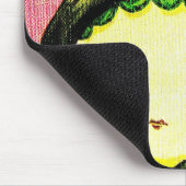 Niedliches Mädchen - sie wächst einen Baum Mousepad (Ecke)