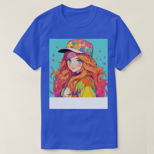 niedliches Mädchen T-Shirt (Design vorne)
