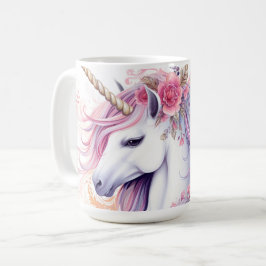 Niedliches magisches Einhorn Kaffeetasse