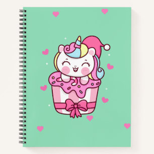 Niedliches magisches Einhorn Notizblock
