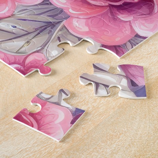 Niedliches magisches Einhorn Puzzle (Seite)