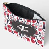 Niedliches Make-up-Muster hinzufügen Zubehörtasche (Offen)