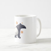 Niedliches Malayan Tapir zeichnend Kaffeetasse (VorderseiteRechts)