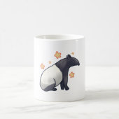 Niedliches Malayan Tapir zeichnend Kaffeetasse (Mittel)