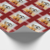 Niedliches Malshi Weihnachtswrapping Paper Geschenkpapier (Ecke)