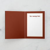 Niedliches Mama-Hirsch Karte (Innenseite)