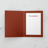 Niedliches Mama-Hirsch Karte (Innenseite)