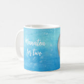 Niedliches "Manatea for two" Teeküche Tasse (Vorderseite Links)