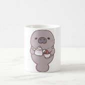 Niedliches Manatea Teegebäck Kaffeetasse (Mittel)