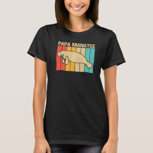 Niedliches Manatee für Männer Jungen Seekuh Dugong T-Shirt