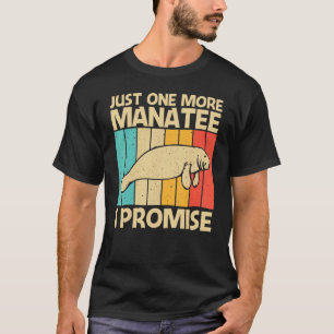 Niedliches Manatee für Männer Weidenmeerkuh Dugong T-Shirt