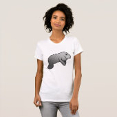 Niedliches Manatis T-Shirt (Vorne ganz)