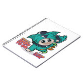 Niedliches Manga-Cartoon-Notebook Notizblock (Linke Seite)