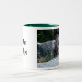 Niedliches Marmot — Schweizer Tasse (Mittel)