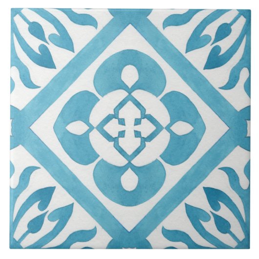 niedliches marokkanisches Fliesendekor Keramik Fliese (Vorderseite)