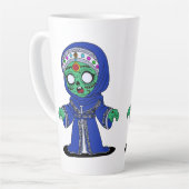 Niedliches marokkanisches Zombie Milchtasse (Linke Ecke)
