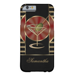 Niedliches Martini-Cocktail personalisiert Case-Mate iPhone Hülle