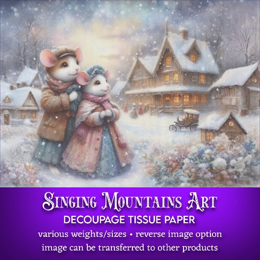 Niedliches Mauerkollektiv in einem malerischen Dor Seidenpapier