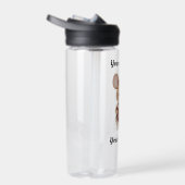 Niedliches Mäuse-Lesebuch Trinkflasche (Rechts)