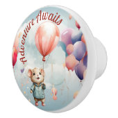 Niedliches Mauserlebnis Keramikknauf (Rechts)